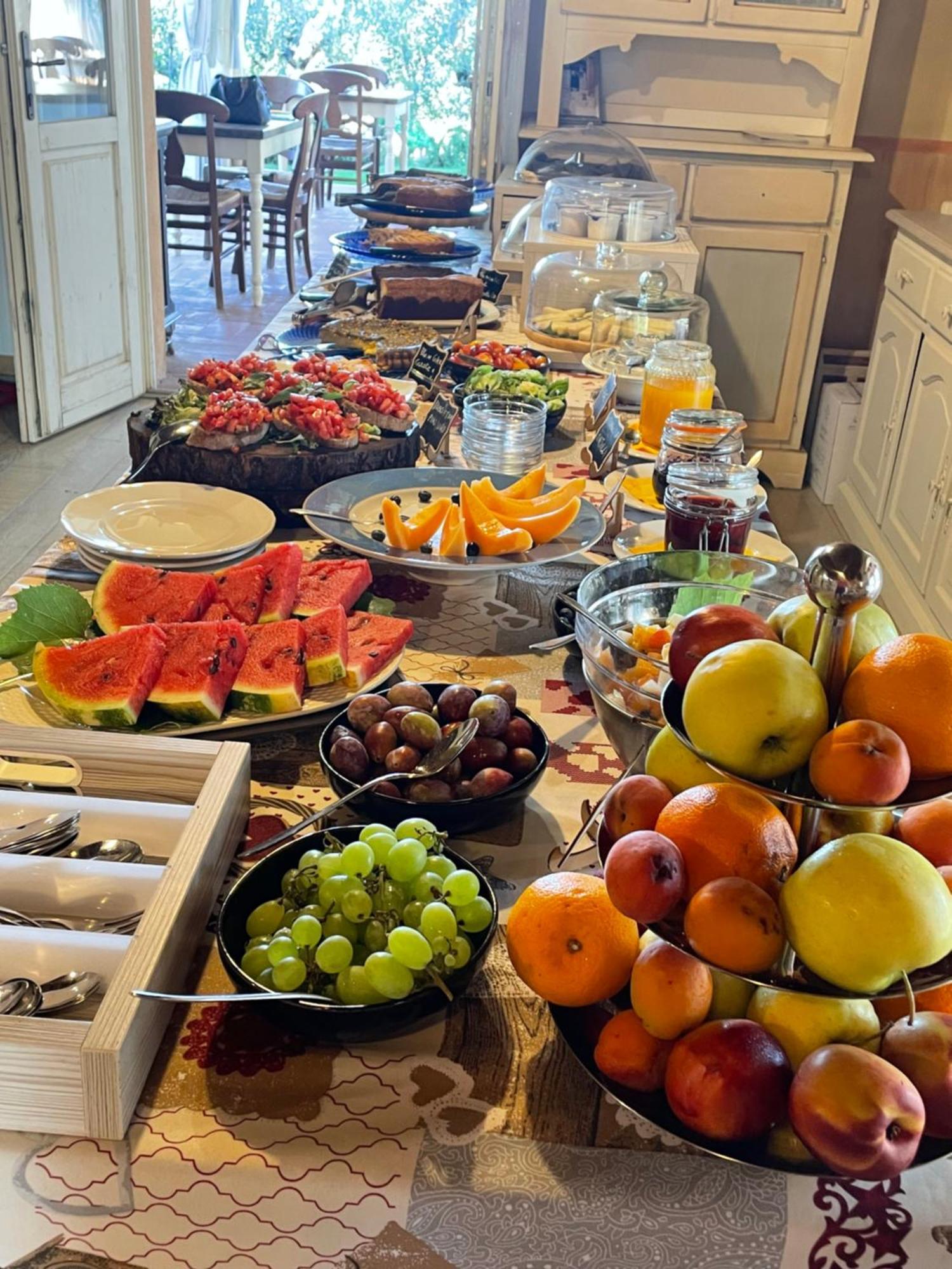 Bio Agriturismo Il Melograno Di Banditella Ristorante Альберезе Екстер'єр фото